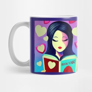 Book Love Valentine Mug